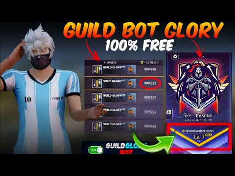 😱 1 Minute Me 1800 Guild Glory? Free Fire Guild Glory Bot Trick 2026 ...