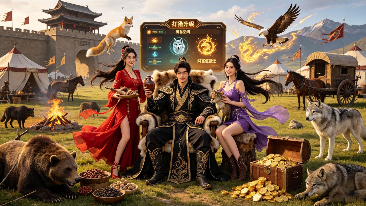 [Multi SUB] ｜他荒年穿越领回两个美女媳妇觉醒系统！打猎御兽空间开挂缴粮税退叛军御突厥，带全村走向安宁，极品美女夜夜宠爱他！#剧能充电站 #MiniDrama#精彩大陆短剧