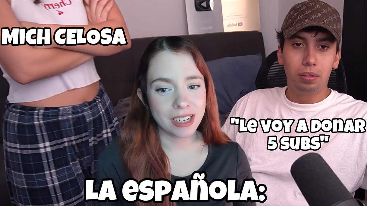 El Abrahaham Le Dona a Una Española y Mich Se Pone Celosa