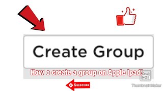 How To Create A Group On Apple Ipad On Roblox Youtube - how do you make a roblox group on ipad