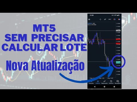 Como usar o Metatrader 5 Mobile sem precisar Calcular Lote - YouTube