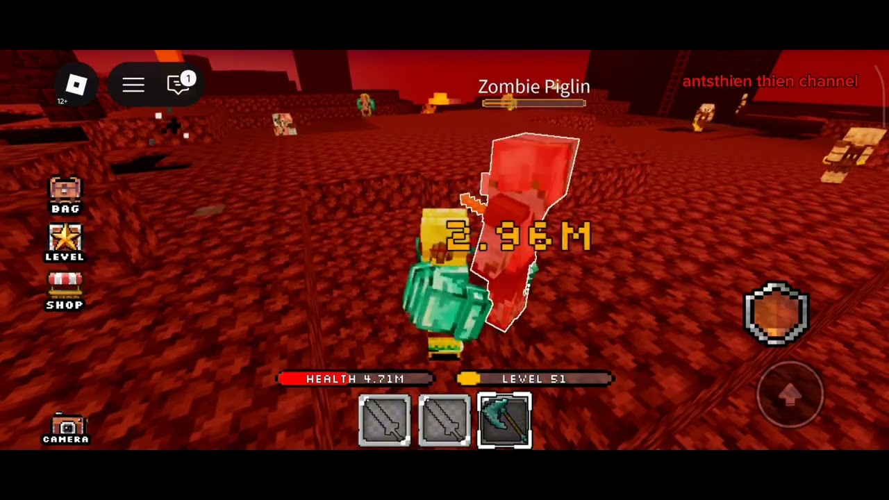 I Opened the Gate and Went to Hell in Blox Loot|Antsthien (thien) channel 