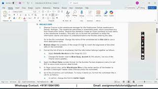 Shelly Cashman Excel 2019 | Module 2: SAM Project 1a Roadrunner Online