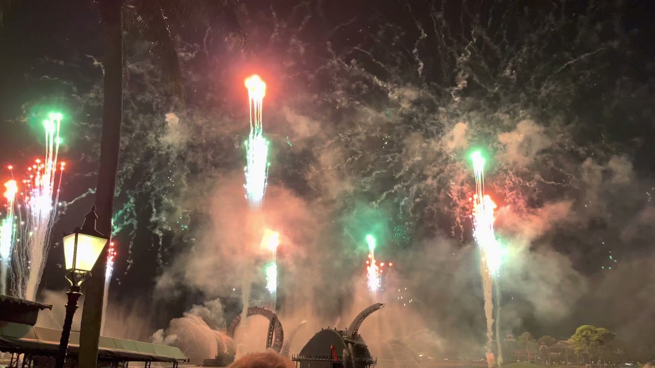 Disney World’s Harmonious Celebration of Music at Epcot Center on 10-12-21 Fireworks and Light Show