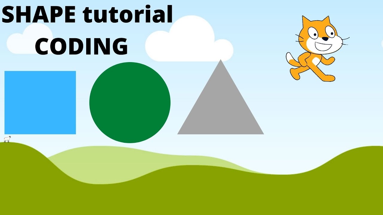 SHAPE TURORIAL CODING - YouTube