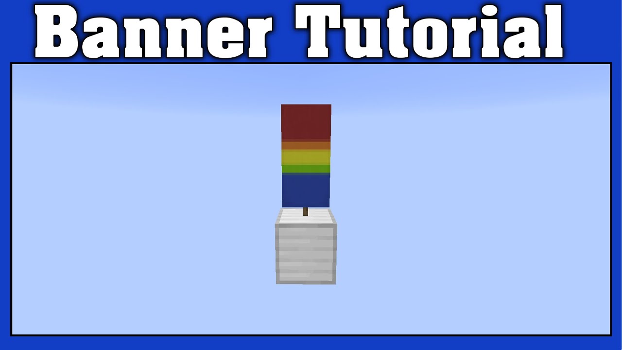 photo How To Make A Rainbow Flag In Minecraft Loom youtube. pic How...