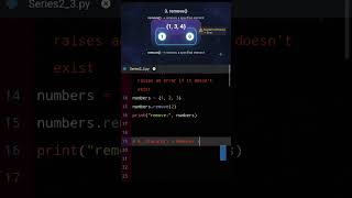 PYTHON SERIES 2 - PART 3.1 SET AND AND ITS Methods #shorts #Python #PythonProgramming #coding