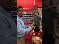 Stranger&#39;s unexpected gift uplifts struggling couple&#39;s grocery run!  #shorts