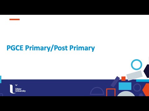 PGCE Primary/Post - Primary