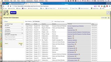 Atlas Curriculum Mapping Mirror Site Online Training