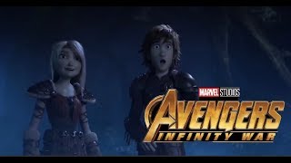 How To Train Your Dragon 3 Trailer - Avengers Infinity War Style