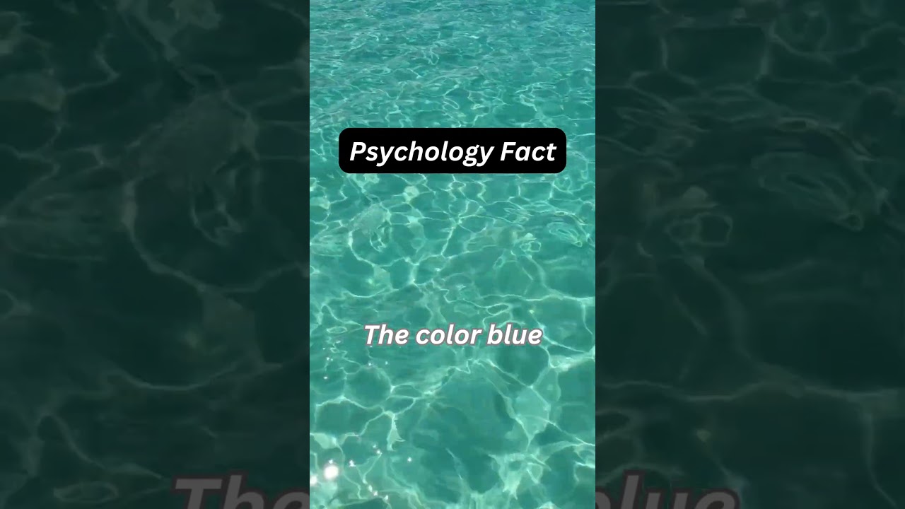 "Discover Why the Color Blue Calms Your Mind! 🌊 | 