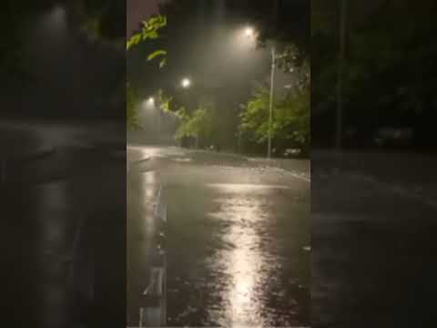 هدوء النفس مع صوت المطر