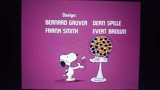 It's the Easter Beagle Charile Brown Credits