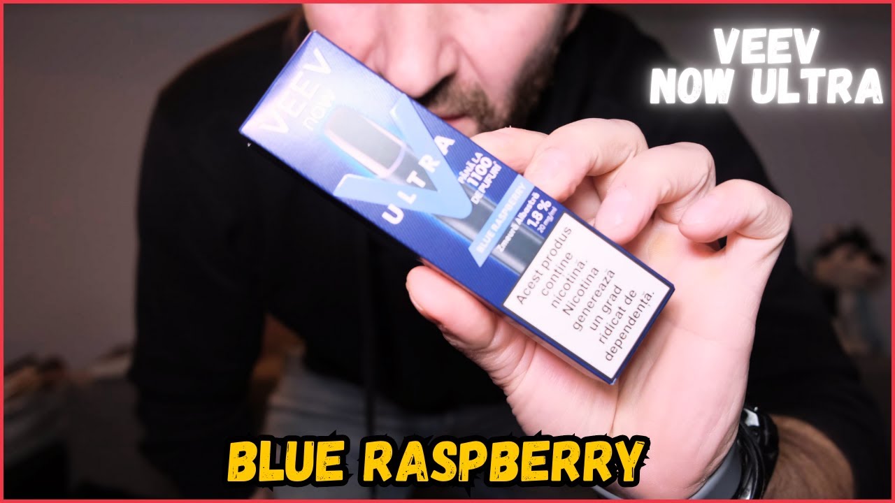 MODELA AIA NOUA - VEEV NOW ULTRA CU AROMA DE BLUE RASPBERRY