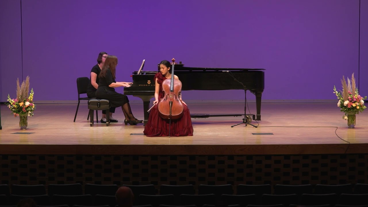 SEMIFINAL   Angeline Kiang   Robert Schumann   Cello Concerto in A minor, Op  129   I  Nicht zu schn