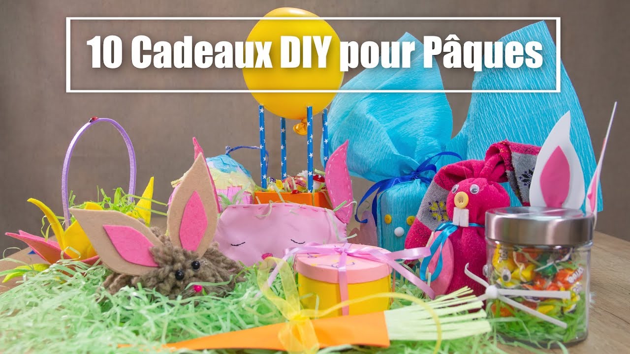 Cadeau de Pâques à fabriquer vous-même en 10 idées DIY! 