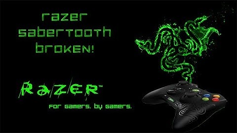 Broken Razer Sabertooth! Replacement Please!