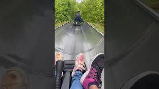 Tobogganing#dhurandhar#snowtubing#tobogganing #slide#snow#sportscenter #capstone