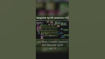 bespoke synth sessions v13 short #synth #electronicmusic #bespokesynth