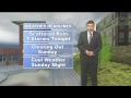Saturday Evening Weather Outlook