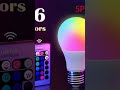 16 Colors RGB Bulb LED Multicolor Bulb E27 220V Household Lighting Dimmable 24 Key Remote Control