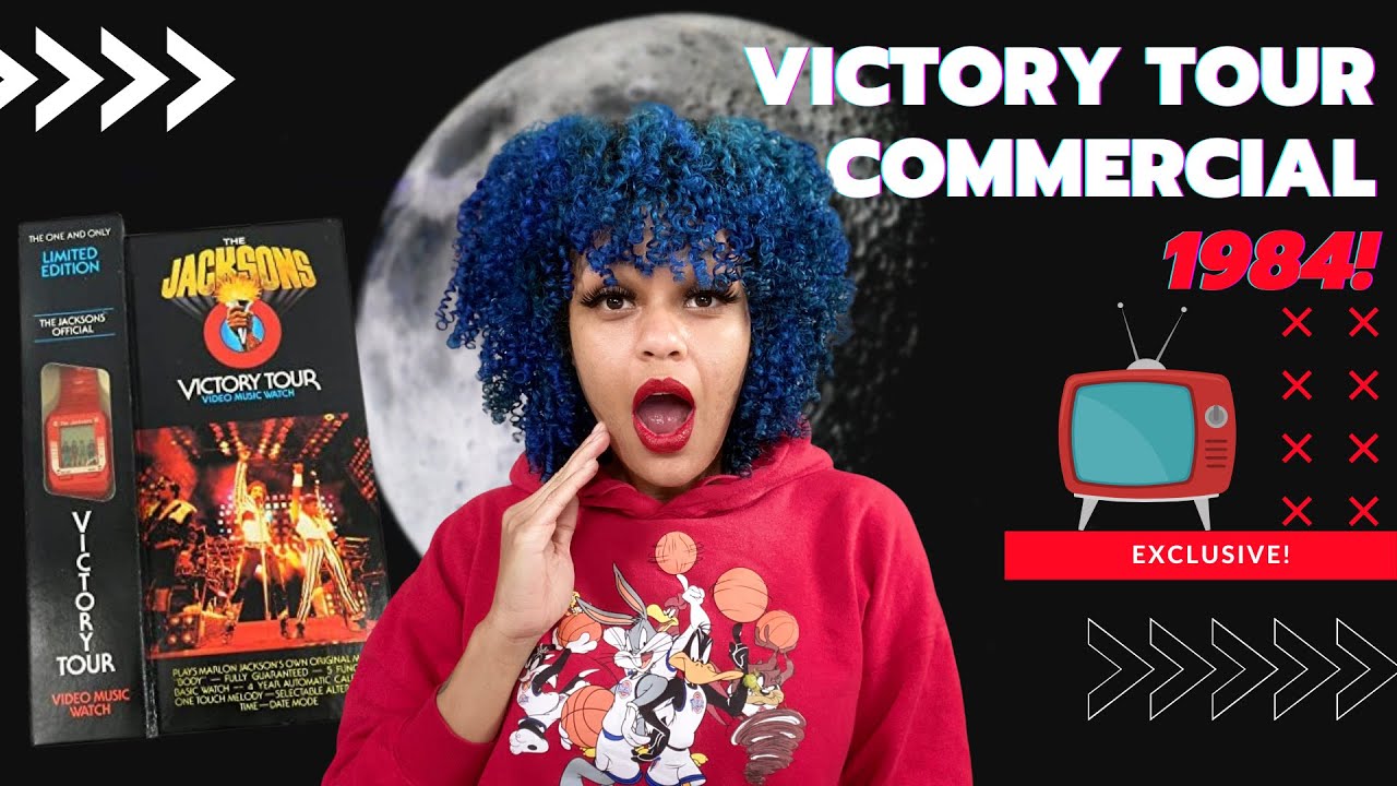 Michael Jackson | The Jacksons Victory Tour Watch Commercial 1984 (Reaction)
