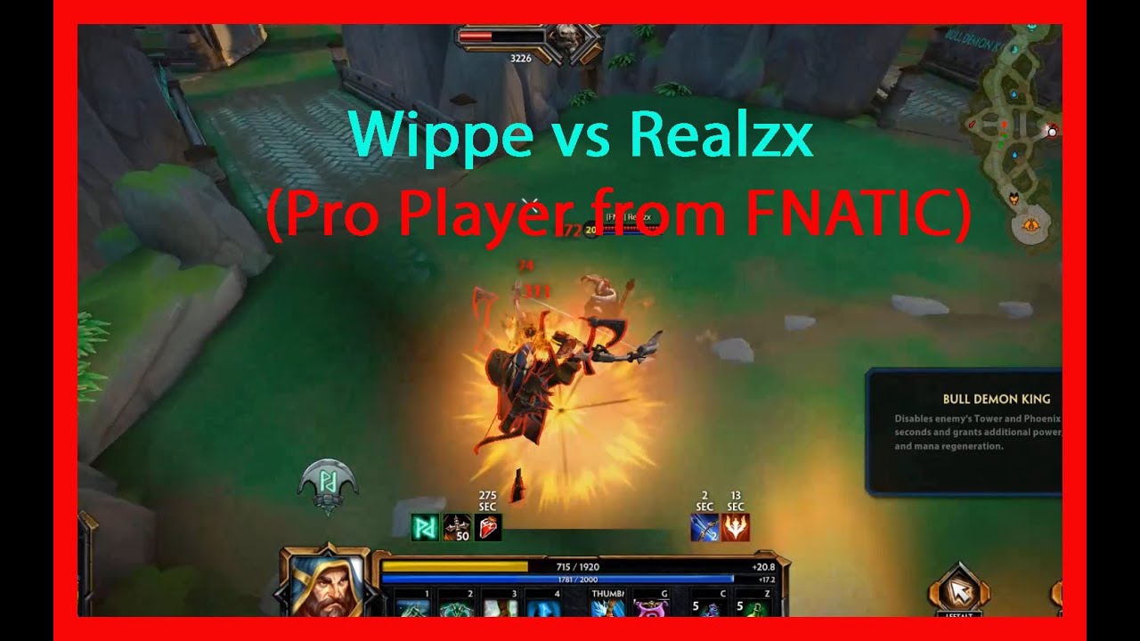 Wippe vs Realzx (Pro Hunter from FNATIC)