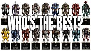 The ULTIMATE Primarch and Legion Tier List! Who Comes Out On Top?