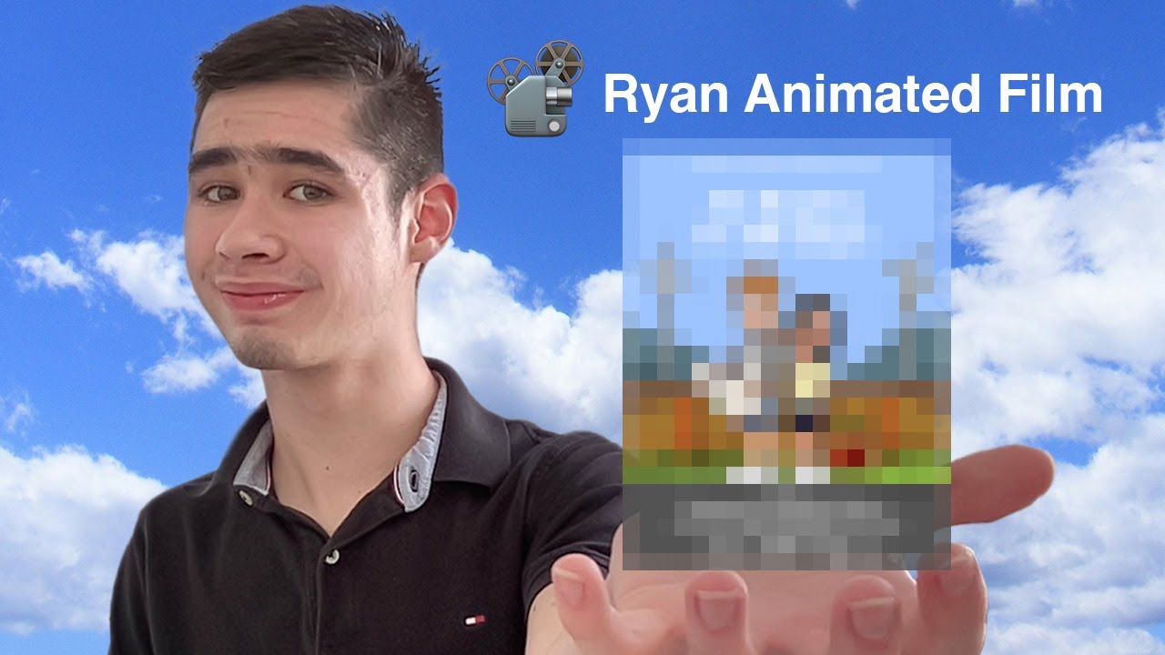 I Made A Cartoon Poster For Ryan Trahan!