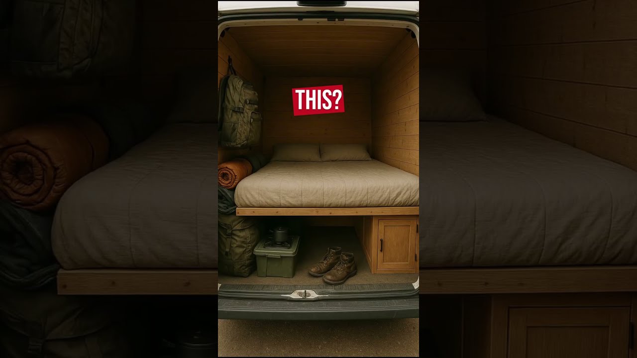 Maximize Campervan Space With A Bed Lift