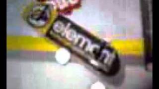 Touch grind dark slide with element feather light