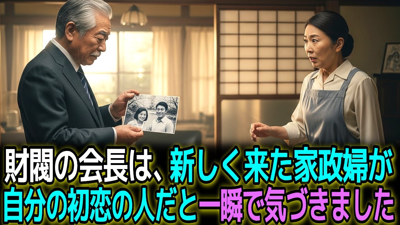 財閥の会長は、新しく来た家政婦が 自分の初恋の人だと一瞬で気づきました I オーディオブック I ラジオドラマ I 感動ストーリー