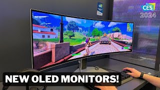 CES 2024 - Hands On With Samsung's New Gaming Monitors