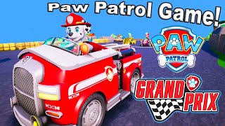 Paw Patrol Grand Prix Race Game with Marshall and Skye on the Nintendo Switch