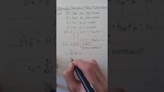 Motivation for Matrix Multiplication