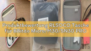 Produktbewertung Rlsoco Tasche Für 8Bitdo Microm30Sn30 Pro Bluetooth Gamepad Controller & Für Genk