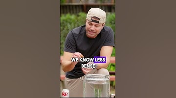 why does diet coke float while regular coke sinks