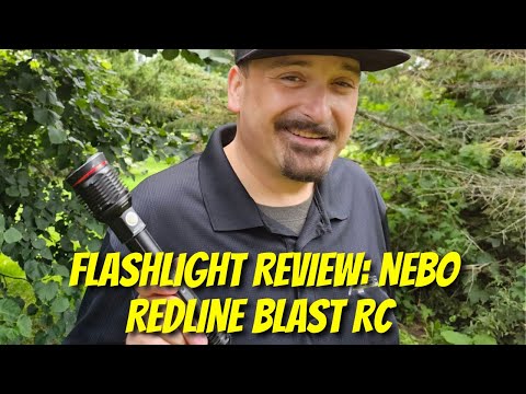 nebo blast rc flashlight Redline 6K lumen (6000 lumen) rechargeable high power LED 6822 with EdisonBright USB powered LED reading light bundle : Tools & Home Improvement For versatile use NEBO Redline Blast RC FLASHLIGHT
