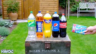 Soda And Mentos Power Test, How Powerful Is Soda & Mentos