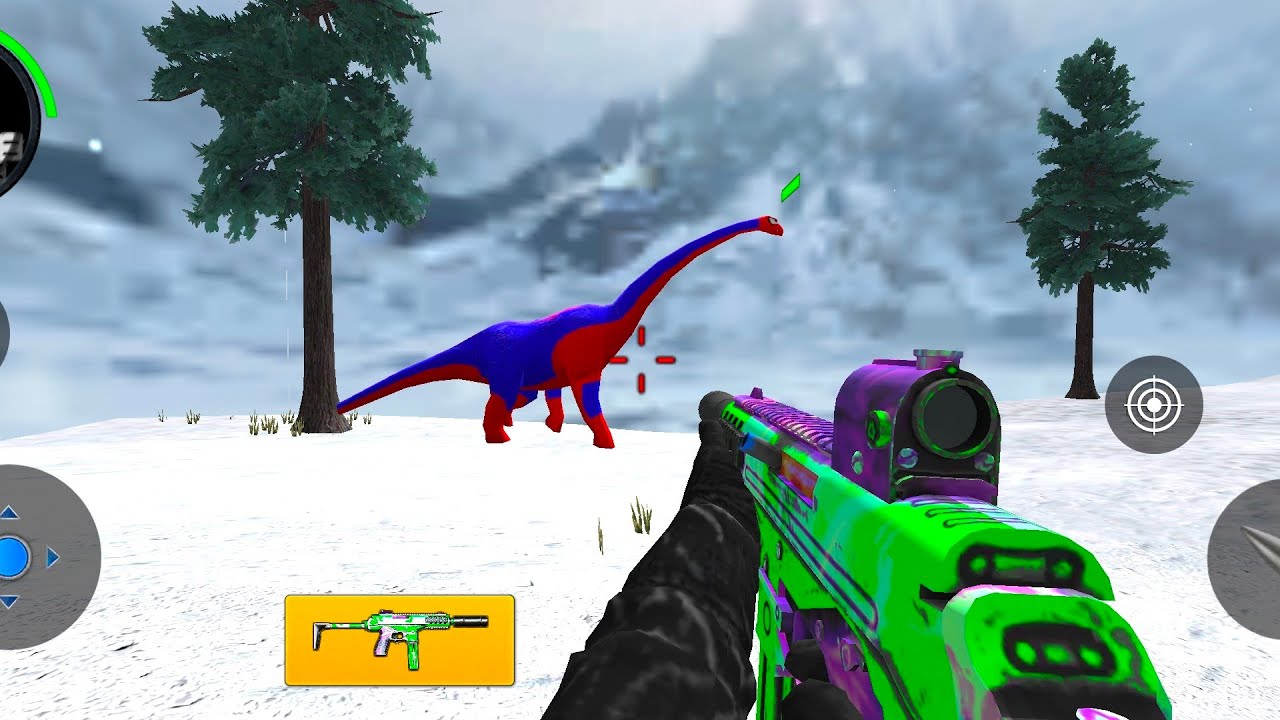 Wild Animal Hunter 3D - Dinosaur Hunter Game - Android Gameplay 