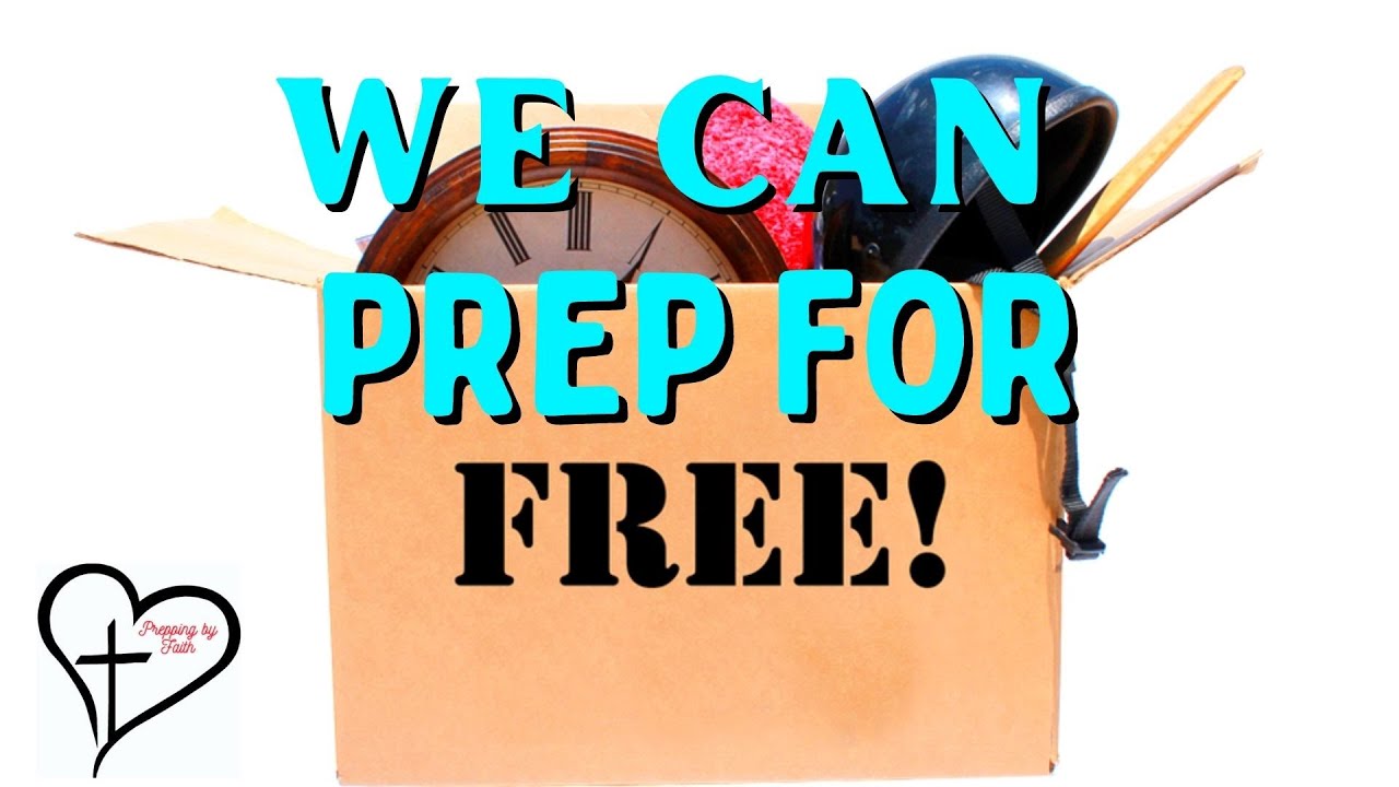 Can We Prep For Free? ~ Prepping Can Be Cheap! ~ Prepping Tips