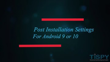 TiSPY Post installation steps