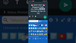 28072021 Prediksi Togel Online Singapore Hari Rabu Juli