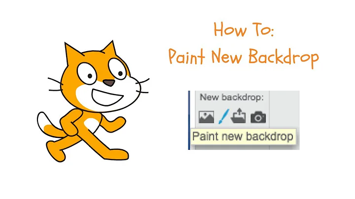 Scratch Tutorial: How to  Paint New Backdrop
