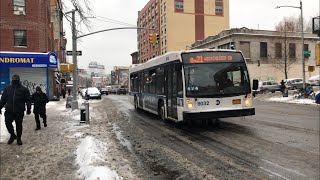 MTA New York City Subway & Bus: Compilation Of Random MTA Buses & Train action (Winter 2020-2021)