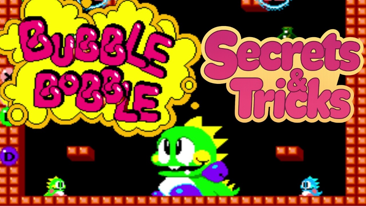 Секреты и трюки Bubble Bobble : Игровой процесс с поясняющими субтитрами