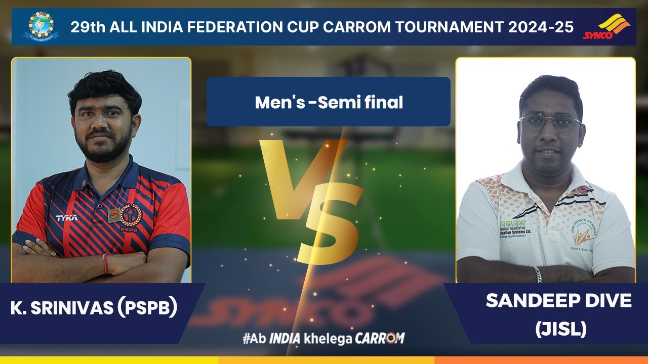 K. SRINIVAS (PSPB) VS SANDEEP DIVE (JISL) | SEMI FINAL