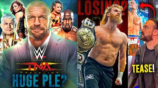 WWE Vs TNA HUGE CROSSOVER PLE! SOON...? | Sami Zayn LOSING IC Title? Randy Orton On Vince | WWE News