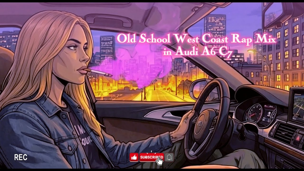 🧨💣Old School West Coast Rap Mix in Audi A6 C7🧨💣